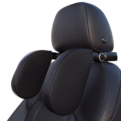 A05 Adjustable Car Auto U-shaped Memory Foam Neck Rest Cushion Seat Pillow with Hook & Mobile Phone Holder, A05 (Beige), A05 (Brown), A05 (Red), A05 (Grey), A05 (Black), A05 (Coffee)