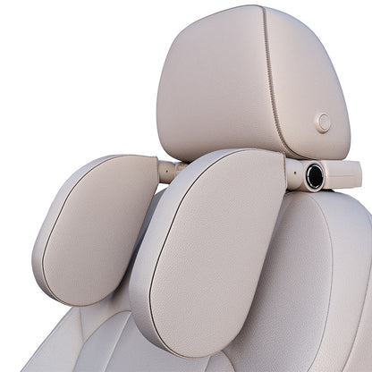 A05 Adjustable Car Auto U-shaped Memory Foam Neck Rest Cushion Seat Pillow with Hook & Mobile Phone Holder, A05 (Beige), A05 (Brown), A05 (Red), A05 (Grey), A05 (Black), A05 (Coffee)