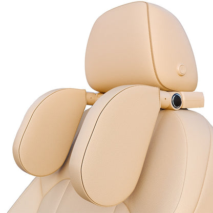 A05 Adjustable Car Auto U-shaped Memory Foam Neck Rest Cushion Seat Pillow with Hook & Mobile Phone Holder, A05 (Beige), A05 (Brown), A05 (Red), A05 (Grey), A05 (Black), A05 (Coffee)