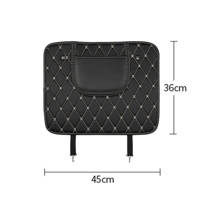 Car Half-inclusive Seat Back Anti-kick Mat Rear Anti-dirty Pad  Small Size, Car Anti-kick Pad Small Size