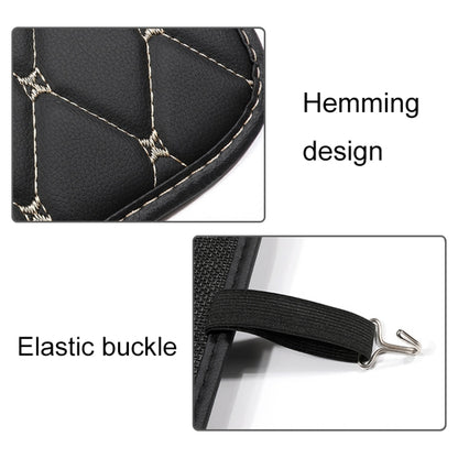 Car Half-inclusive Seat Back Anti-kick Mat Rear Anti-dirty Pad  Small Size, Car Anti-kick Pad Small Size