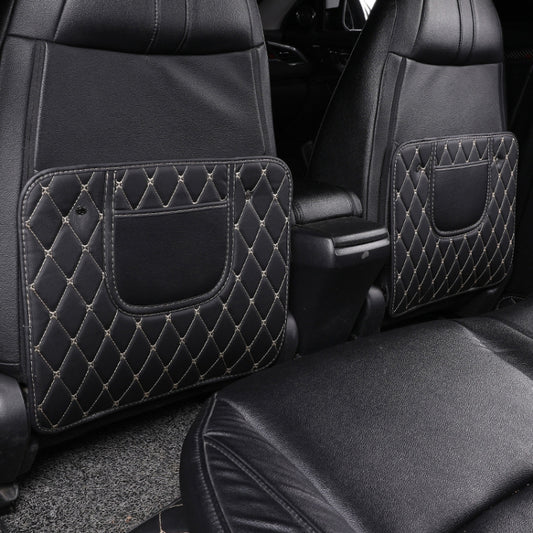 Car Half-inclusive Seat Back Anti-kick Mat Rear Anti-dirty Pad  Small Size, Car Anti-kick Pad Small Size