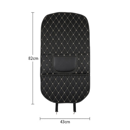Car All-inclusive Seat Back Anti-kick Mat Rear Anti-dirty Pad Large Size, Car Anti-kick Pad Large Size