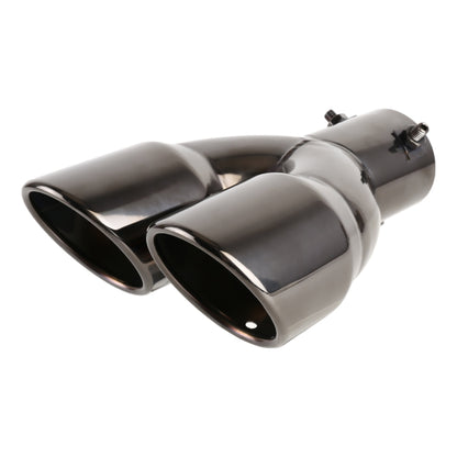 Universal Car Styling Stainless Steel Straight Exhaust Tail Muffler Tip Pipe, Inside Diameter: 7.2cm, Straight Inside Diameter: 7.2cm(Silver), Straight Inside Diameter: 7.2cm (Grey), Straight Inside Diameter: 7.2cm (Blue)
