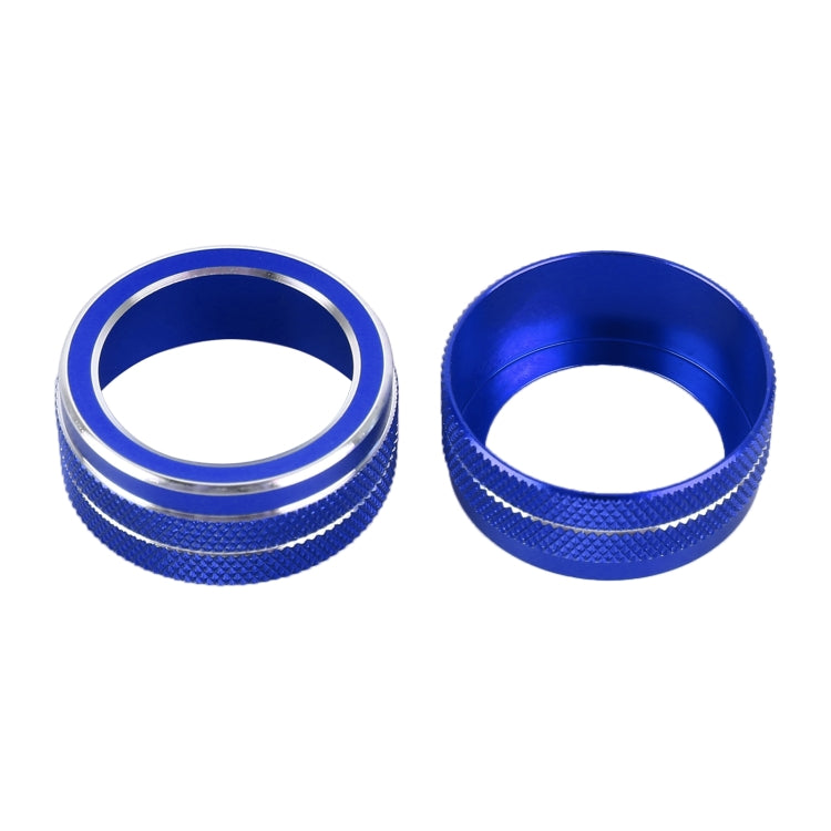 2 PCS Car Metal Air Conditioner Knob Case for Toyota Corolla / Levin / Allion / Yaris 2019-2021, For Toyota Corolla (Blue), For Toyota Corolla (Purple), For Toyota Corolla (Red), For Toyota Corolla (Silver), For Toyota Corolla (Black)