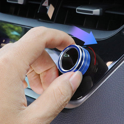 2 PCS Car Metal Air Conditioner Knob Case for Toyota Corolla / Levin / Allion / Yaris 2019-2021, For Toyota Corolla (Blue), For Toyota Corolla (Purple), For Toyota Corolla (Red), For Toyota Corolla (Silver), For Toyota Corolla (Black)