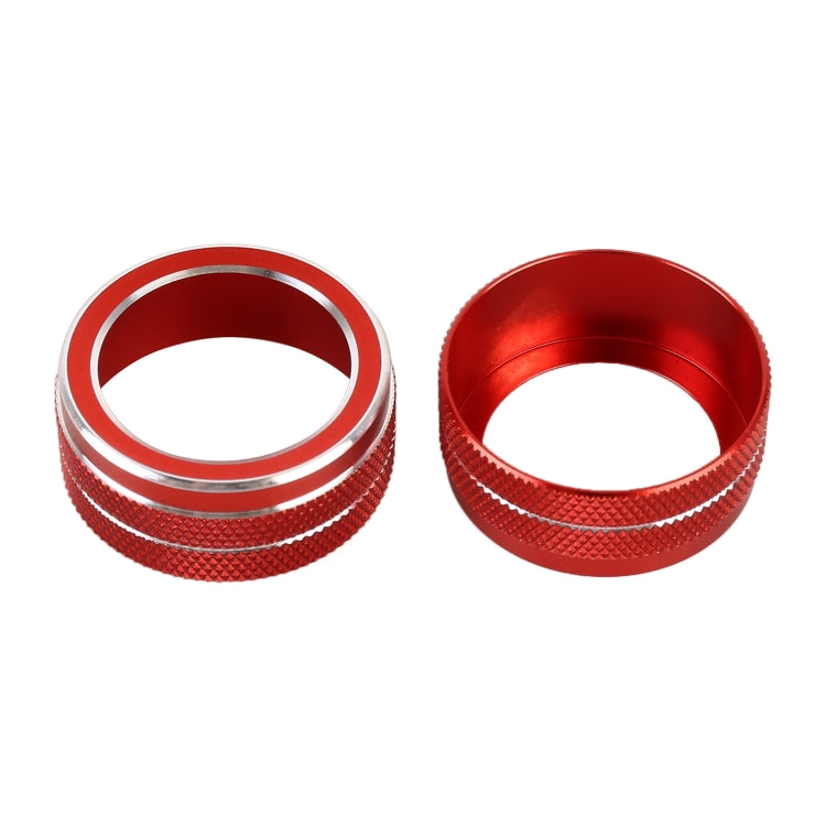 2 PCS Car Metal Air Conditioner Knob Case for Toyota Corolla / Levin / Allion / Yaris 2019-2021, For Toyota Corolla (Red), For Toyota Corolla (Silver), For Toyota Corolla (Black), For Toyota Corolla (Blue), For Toyota Corolla (Purple)