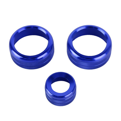 3 PCS Car Metal Air Conditioner Knob Case for BMW X1 / X2 / GT, For BMW X1 / X2 / GT (Red), For BMW X1 / X2 / GT (Silver), For BMW X1 / X2 / GT (Blue)