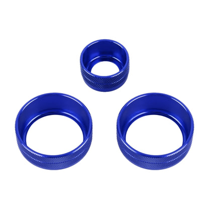 3 PCS Car Metal Air Conditioner Knob Case for BMW X1 / X2 / GT, For BMW X1 / X2 / GT (Blue), For BMW X1 / X2 / GT (Red), For BMW X1 / X2 / GT (Silver)