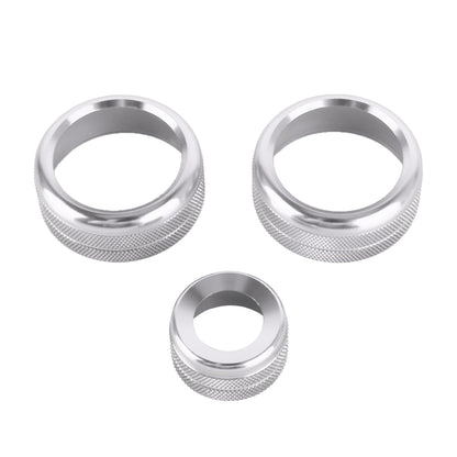 3 PCS Car Metal Air Conditioner Knob Case for BMW X1 / X2 / GT, For BMW X1 / X2 / GT (Red), For BMW X1 / X2 / GT (Silver), For BMW X1 / X2 / GT (Blue)