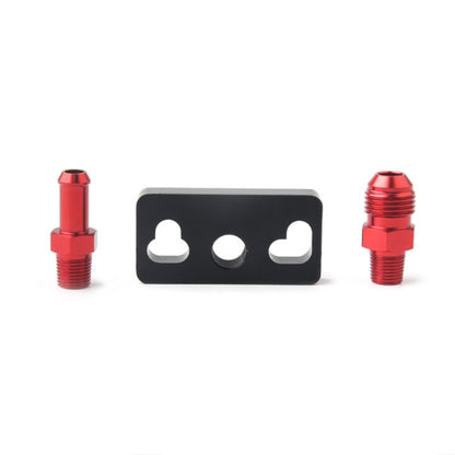 Car Modified Fuel Booster Valve Base Pressure Regulating Valve Connection Seat for Honda, Flat Head, for Honda