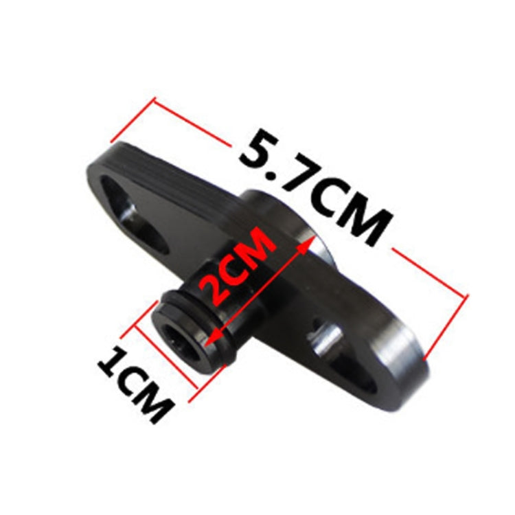 Car Modified Fuel Booster Valve Base Pressure Regulating Valve Connection Seat for Toyota, Small Head, for Toyota