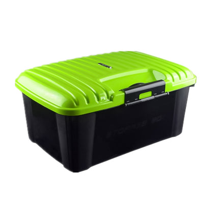 3R-2001 Car / Household Storage Box Sealed Box, Capacity: 40L, 40L (Black), 40L (Pink), 40L (Green), 40L (Blue), 40L (Yellow)