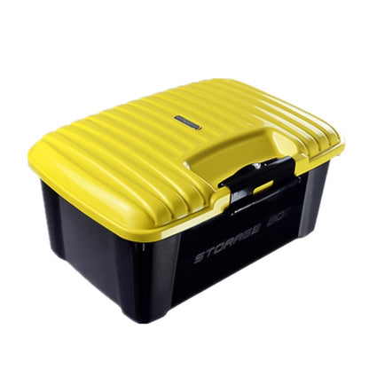 3R-2001 Car / Household Storage Box Sealed Box, Capacity: 40L, 40L (Black), 40L (Pink), 40L (Green), 40L (Blue), 40L (Yellow)