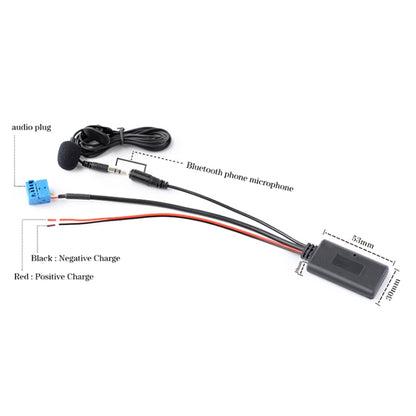 Car Wireless Bluetooth Module AUX Audio Adapter Cable AUX Bluetooth Music + MIC for Mazda M6 M3 RX-8 MX-5 / Bestune B70, For Mazda M6 M3 RX-8 MX-5