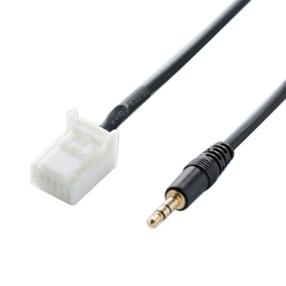 Car 3.5mm Male AUX Audio Cable for Mazda 5 8 CX9 CX7, For Mazda 5 8 CX9 CX7
