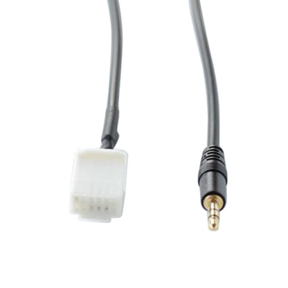 Car 3.5mm Male AUX Audio Cable for Mazda 5 8 CX9 CX7, For Mazda 5 8 CX9 CX7