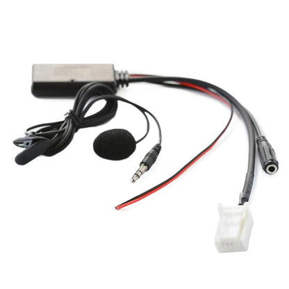 Car Wireless Audio Adapter Cable Bluetooth Music AUX  Receiver + MIC Phone Function for Mazda 5 8 CX9 CX7, For Mazda 5