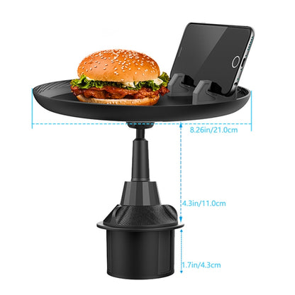 Car Water Cup Holder Multi-function Dining Table, Short Style, Short Style