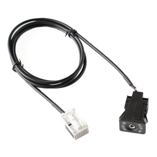 Car Handheld Box AUX Interface Connector + Cable Wire Harness for Volkswagen Bora / Audi, For Volkswagen Bora
