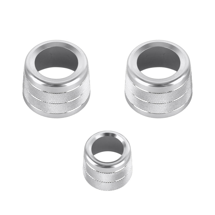 3 PCS / Set Air Conditioning Knob Metal Decorative Ring for BMW X3 / X4 / 5 Series / 7 Series / 6 Series GT, For BMW X3 / X4(Blue), For BMW X3 / X4(Red), For BMW X3 / X4(Silver)
