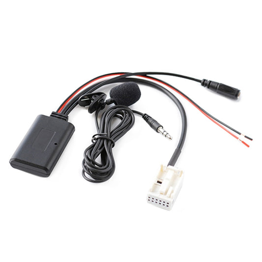 Car AUX Bluetooth Audio Cable + MIC for Volkswagen Scirocco / Magotan / Golf RCD510 300+ 310 RCD210, For Volkswagen Scirocco / Magotan
