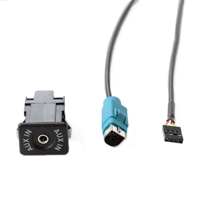 Car AUX Interface + Cable for Alpine kce-237b 101E 102E 105E 117e 123e 305S 520C, For Alpine kce-237b 101E