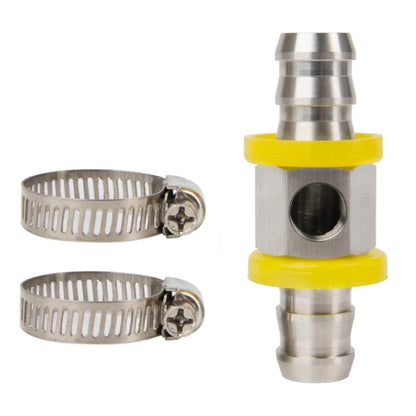 Motorcycle 3/8 inch Fuel Pipe Fuel Pressure Connector, 3/8 inch