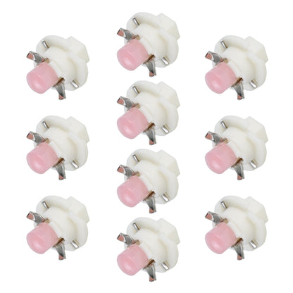 10 PCS B8.4 0.2W DC12V Wedge Instrument Panel COB LED Light Dashboard Gauge Cluster Indicator Lamp Bulb, B8.4 (White Light), B8.4 (Yellow Light), B8.4 (Pink Light), B8.4 (Green Light), B8.4 (Red Light)