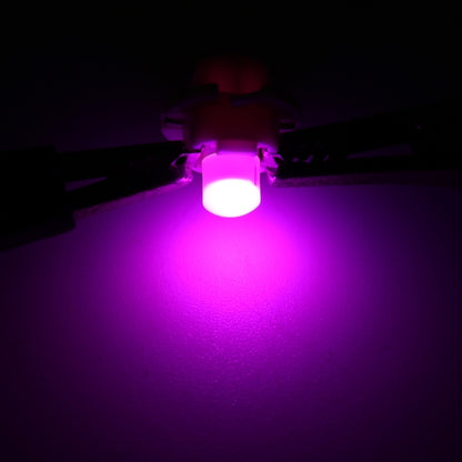 10 PCS B8.4 0.2W DC12V Wedge Instrument Panel COB LED Light Dashboard Gauge Cluster Indicator Lamp Bulb, B8.4 (Pink Light), B8.4 (Green Light), B8.4 (Red Light), B8.4 (White Light), B8.4 (Yellow Light)