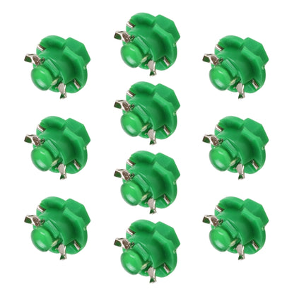 10 PCS B8.4 0.2W DC12V Wedge Instrument Panel COB LED Light Dashboard Gauge Cluster Indicator Lamp Bulb, B8.4 (White Light), B8.4 (Yellow Light), B8.4 (Pink Light), B8.4 (Green Light), B8.4 (Red Light)