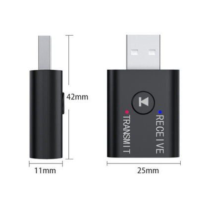 M188 Car Bluetooth Transmitter Receiver with Microphone Support Hands-free Call, M188