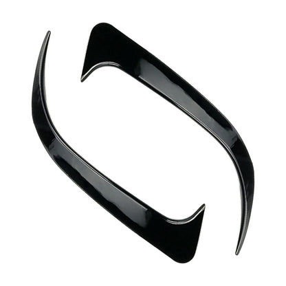 Car Rear Bumper Wind Knife Blade Decoration Sticker for Mercedes-Benz CLA200/220/250/260, Rear Wind Knife For Mercedes-Benz CLA200(Black), Rear Wind Knife For Mercedes-Benz CLA200(Carbon Fiber Black)