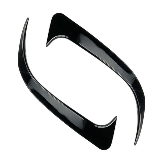 Car Rear Bumper Wind Knife Blade Decoration Sticker for Mercedes-Benz CLA200/220/250/260, Rear Wind Knife For Mercedes-Benz CLA200(Black), Rear Wind Knife For Mercedes-Benz CLA200(Carbon Fiber Black)