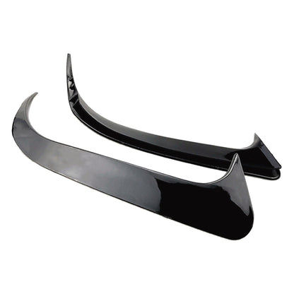 Car Rear Bumper Wind Knife Blade Decoration Sticker for Mercedes-Benz CLA200/220/250/260, Rear Wind Knife For Mercedes-Benz CLA200(Black), Rear Wind Knife For Mercedes-Benz CLA200(Carbon Fiber Black)
