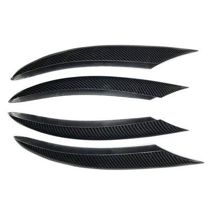 Car Air Inlet Grille Decoration Sticker Strip for Mercedes-Benz C Class C180L/C260L/C300L, Air Inlet Grille For Mercedes-Benz C Class(Carbon Fiber Black), Air Inlet Grille For Mercedes-Benz C Class(Black)