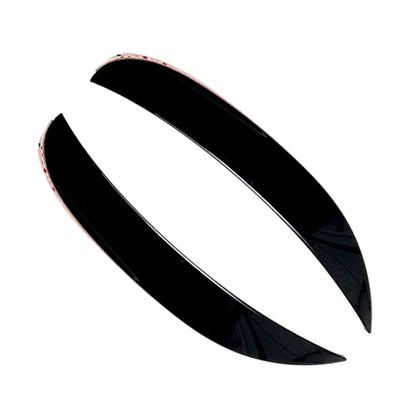 Car Front Wind Knife Decoration Sticker Strip for Mercedes-Benz C Class C180L/C260L/C300L, Front Wind Knife For Mercedes-Benz C Class(Carbon Fiber Black), Front Wind Knife For Mercedes-Benz C Class(Black)