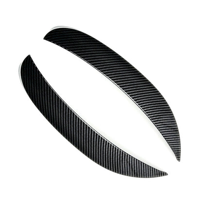 Car Front Wind Knife Decoration Sticker Strip for Mercedes-Benz C Class C180L/C260L/C300L, Front Wind Knife For Mercedes-Benz C Class(Carbon Fiber Black), Front Wind Knife For Mercedes-Benz C Class(Black)