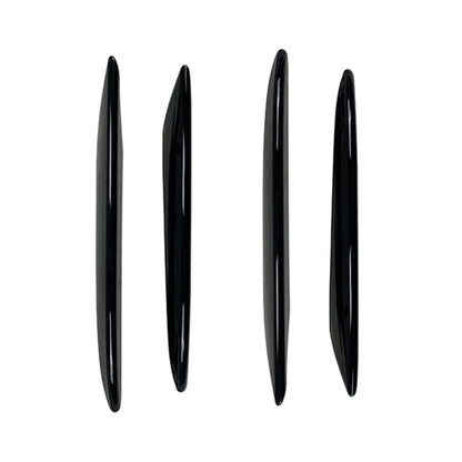 Car Front Bumper AMG Air Inlet Grille Decoration Sticker Strip for Mercedes-Benz E Class W213 2016-2020/E200/E260/E300, Air Inlet Grille For Mercedes-Benz E Class (Black), Wind Knife For Mercedes-Benz E Class(Mirror)
