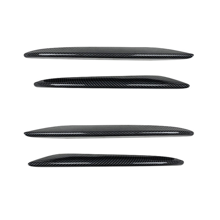 Car Front Bumper AMG Air Inlet Grille Decoration Sticker Strip for Mercedes-Benz E Class W213 2016-2020/E200/E260/E300, Air Inlet Grille For Mercedes-Benz E Class (Black), Wind Knife For Mercedes-Benz E Class(Mirror)