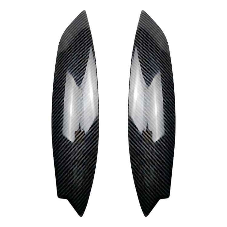 Car Headlight Eyebrow Decoration Sticker for Volkswagen Golf 5, Headlight Eyebrow For Volkswagen Golf 5 (Black), Headlight Eyebrow For Volkswagen Golf 5 (Carbon Fiber Black)