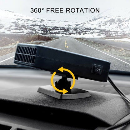 24V Car Hollow Heater Multifunctional Front Windshield Defroster and Demister, 12V (Red)