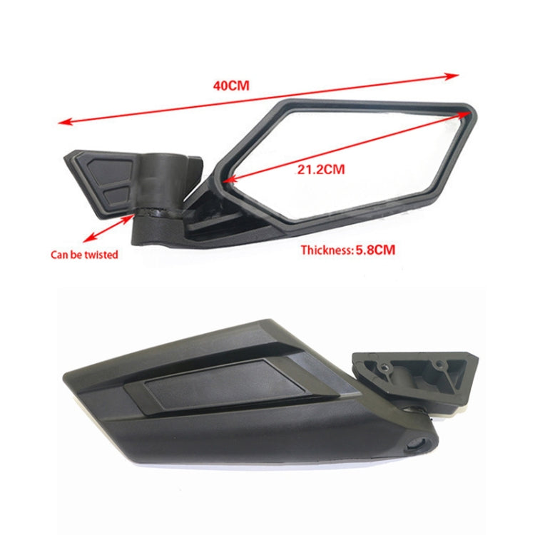 Sandy Beach Car Rearview Mirror for CAN-AM BRP UTV  MAVERICK X3, MAVERICK X3