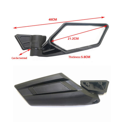 Sandy Beach Car Rearview Mirror for CAN-AM BRP UTV  MAVERICK X3, MAVERICK X3