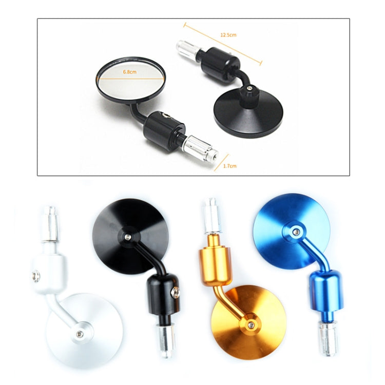 Motorcycle Round Shape Reflective Mirror Rearview Mirror