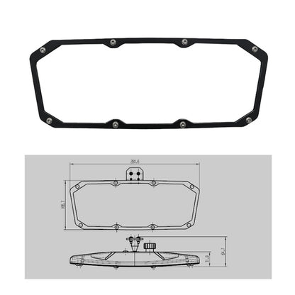 Pair Car UTV Central Mirror Rearview Mirror, UTV-59-1 Car Mirror