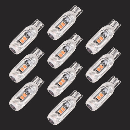 10 PCS T10 DC12V / 1W Car Clearance Light 5LEDs SMD-3030 Lamp Beads, 5LEDs SMD-3030 (Yellow Light), 5LEDs SMD-3030 (Ice Blue Light), 5LEDs SMD-3030 (Blue Light), 5LEDs SMD-3030 (Pink Light), 5LEDs SMD-3030 (Green Light), 5LEDs SMD-3030 (Red Light)