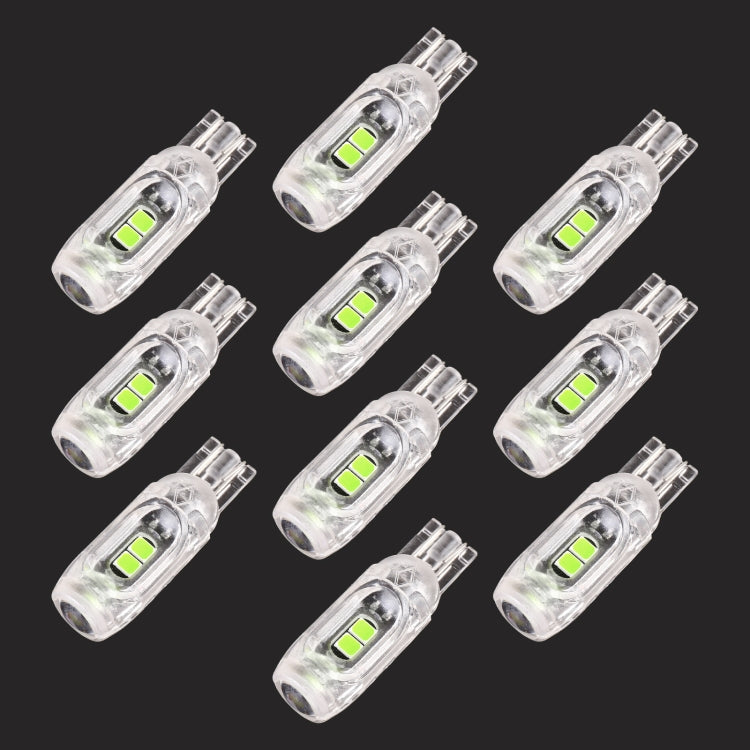 10 PCS T10 DC12V / 1W Car Clearance Light 5LEDs SMD-3030 Lamp Beads, 5LEDs SMD-3030 (Yellow Light), 5LEDs SMD-3030 (Ice Blue Light), 5LEDs SMD-3030 (Blue Light), 5LEDs SMD-3030 (Pink Light), 5LEDs SMD-3030 (Green Light), 5LEDs SMD-3030 (Red Light)