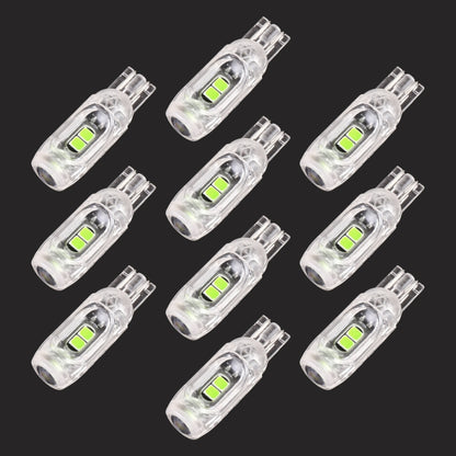 10 PCS T10 DC12V / 1W Car Clearance Light 5LEDs SMD-3030 Lamp Beads, 5LEDs SMD-3030 (Yellow Light), 5LEDs SMD-3030 (Ice Blue Light), 5LEDs SMD-3030 (Blue Light), 5LEDs SMD-3030 (Pink Light), 5LEDs SMD-3030 (Green Light), 5LEDs SMD-3030 (Red Light)