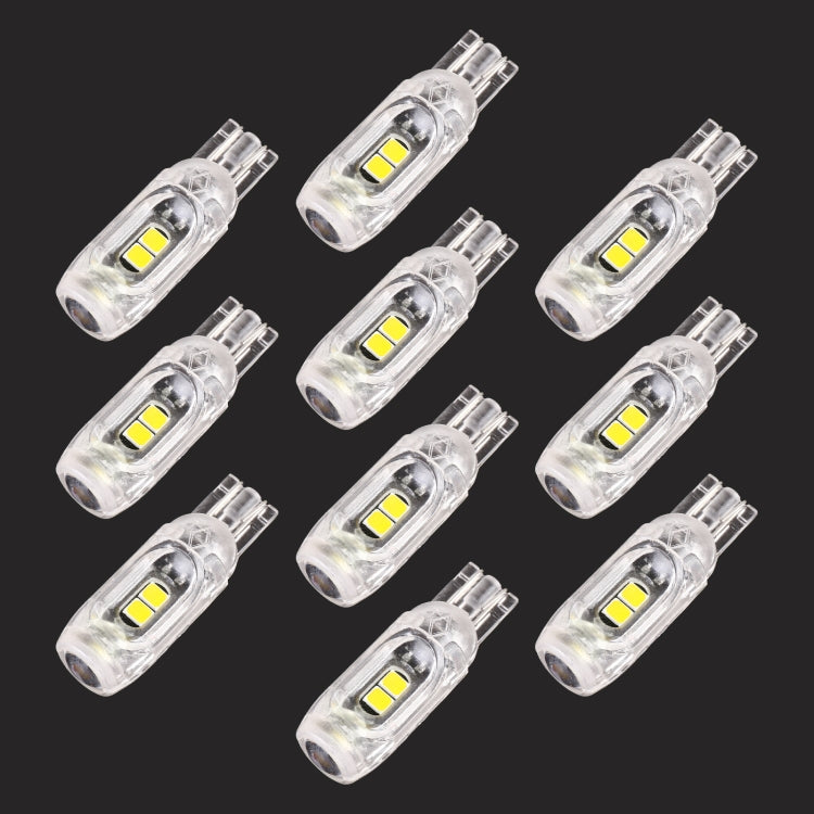10 PCS T10 DC12V / 1W Car Clearance Light 5LEDs SMD-3030 Lamp Beads, 5LEDs SMD-3030 (Yellow Light), 5LEDs SMD-3030 (Ice Blue Light), 5LEDs SMD-3030 (Blue Light), 5LEDs SMD-3030 (Pink Light), 5LEDs SMD-3030 (Green Light), 5LEDs SMD-3030 (Red Light)